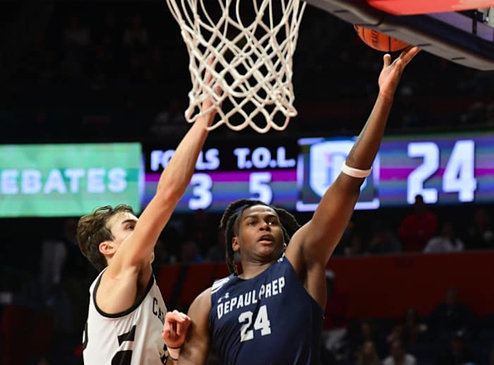 DePaul Prep Mount Carmel Illinois boys basketball March 9 2024 Tim Vizer 26800